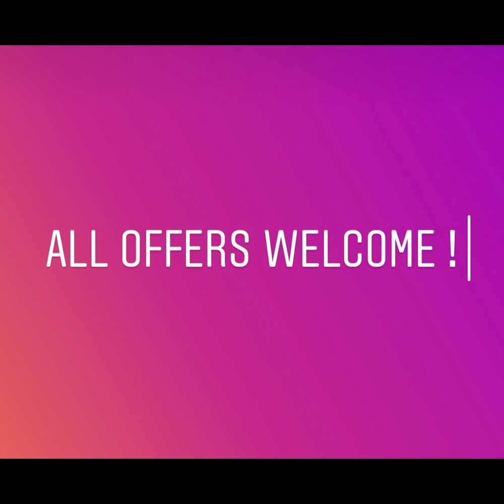 See something you like ? Make an offer !